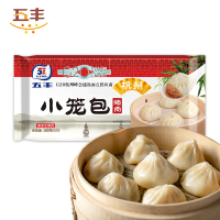 华润五丰 猪肉小笼包 280g*2袋共24个馒头 速冻食品 早餐食材