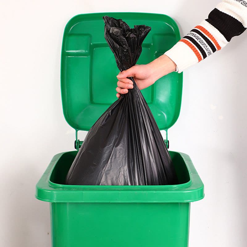 韧知 垃圾袋 黑色大垃圾袋60*80 2.5丝 50/扎图片