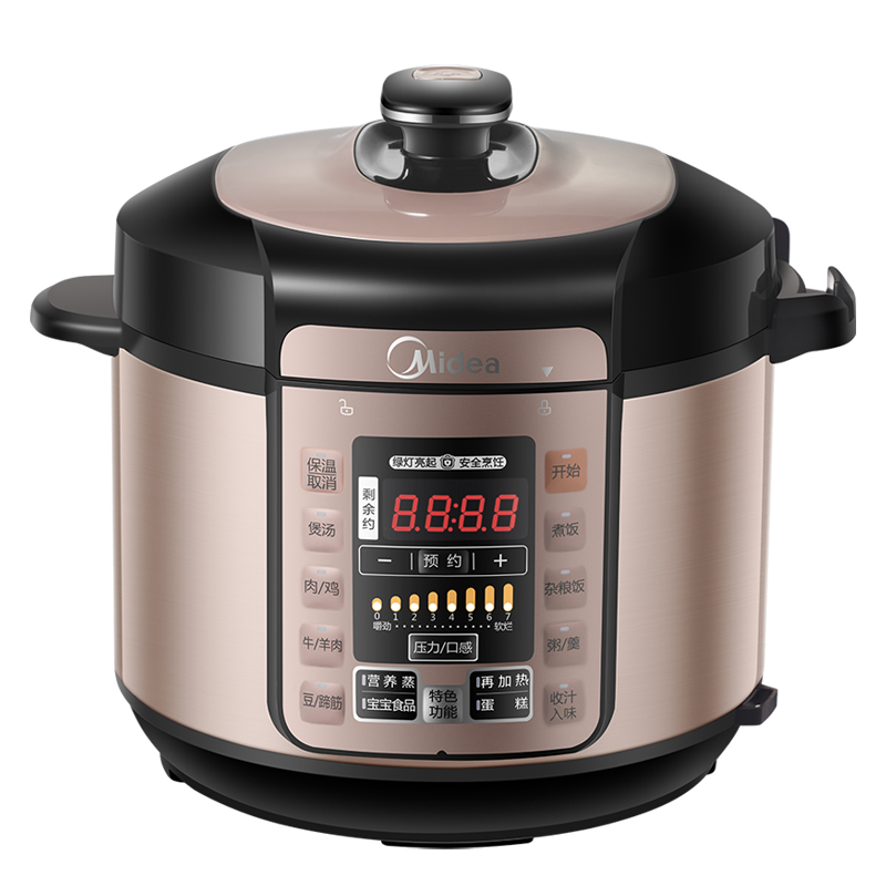 美的 MY-YL50M3-752 电压力锅5L双胆高清大图