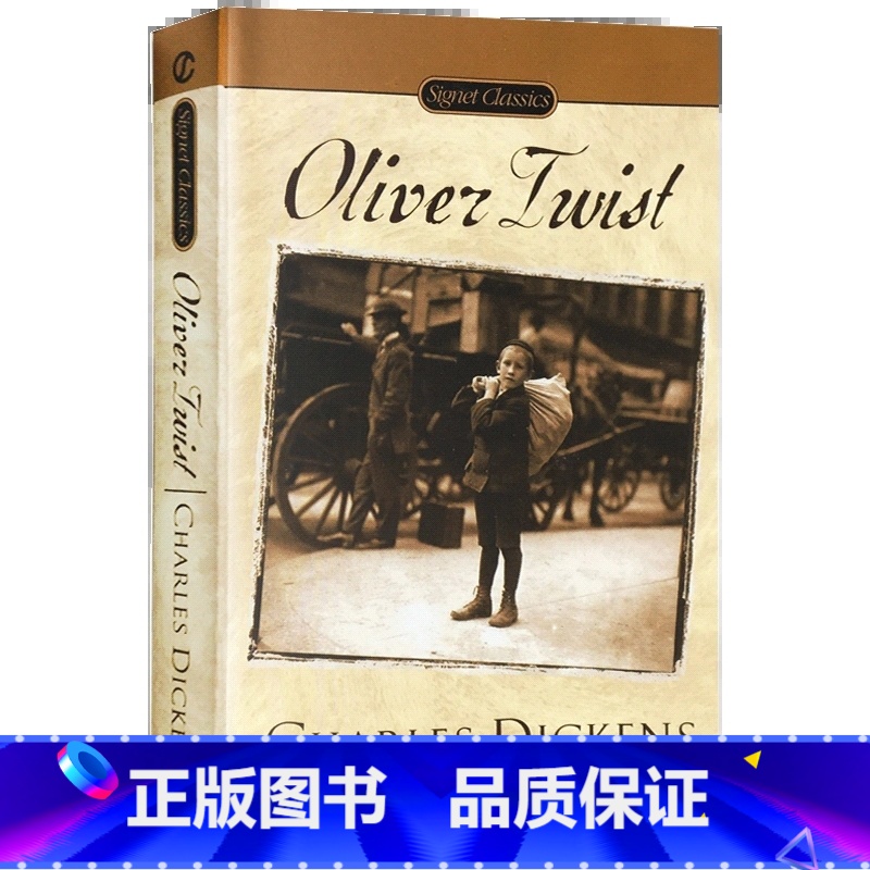 经典名著:Oliver Twist 雾都孤儿(狄更斯) [正版]英文原版经典小说柳林风声1984远大前程人性的枷锁简爱瓦