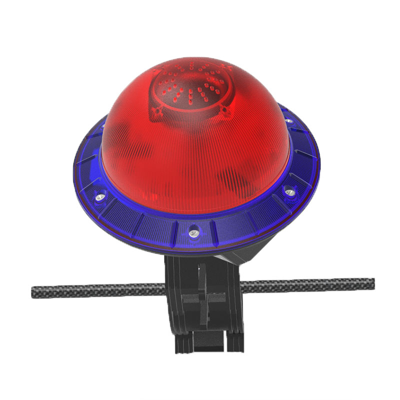 LH7913B 防破坏太阳能发光警示灯 0.5W DC3.7V 3000K IP66(计价单位:个)黑色高清大图
