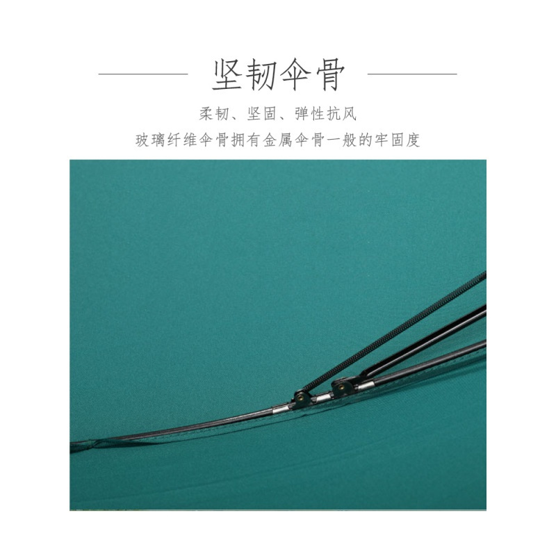 复古英伦直柄小清新文艺纯色长柄雨伞男大号双人女ins