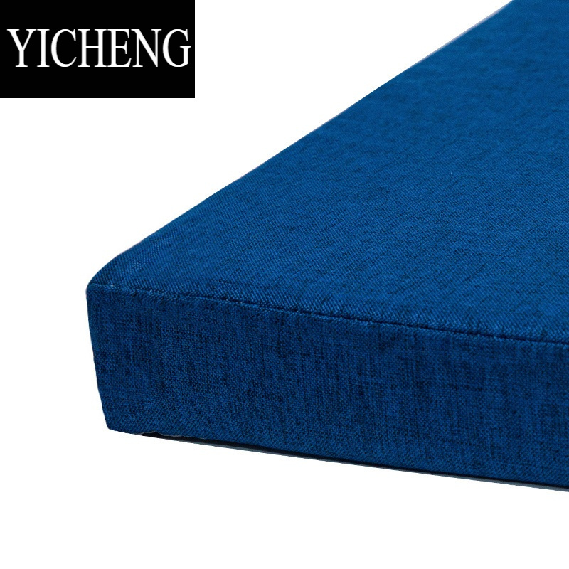 YICHENG高密度海绵坐垫办公室椅子学生加厚四季棉麻屁股圆形蒲团久坐防滑