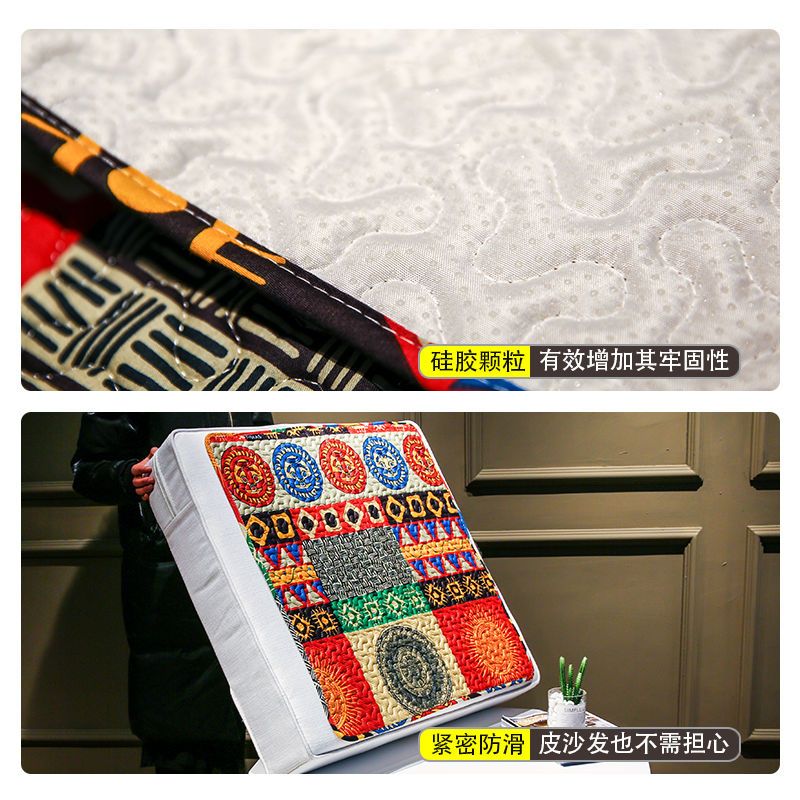 欧式实木沙发垫四季通用防滑布艺客厅坐垫贵妃全盖套罩靠背巾