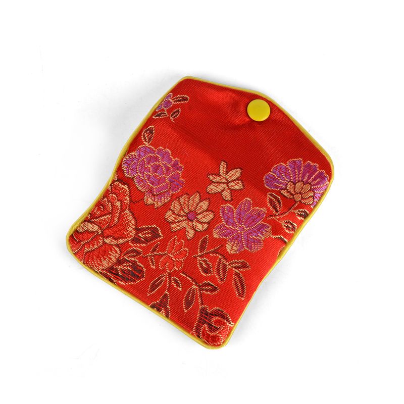 红色小号12个 迷你绒布袋首饰袋锦囊装珠宝的袋子饰品袋收纳袋小布袋