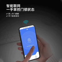 博世(BOSCH) 指纹锁智能锁智能门锁电子锁智能家居家用防盗门密码ID30B琥珀金