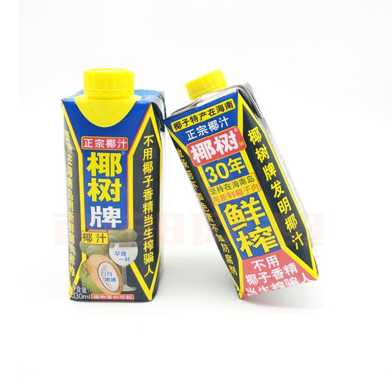 椰树利乐钻椰子汁330ml