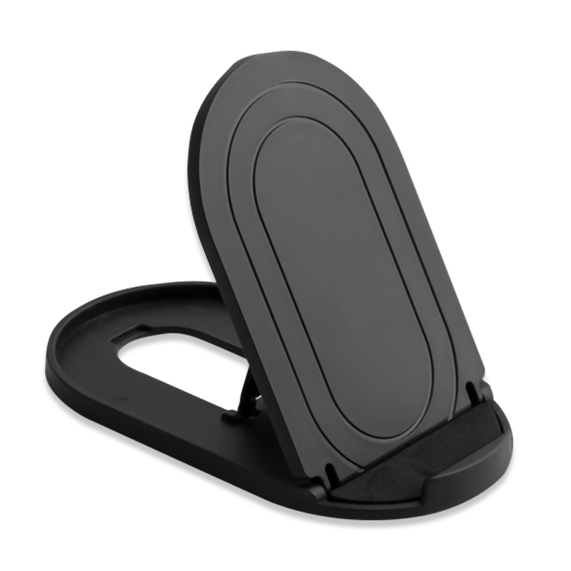 塑料迷你看电视直播小简易折叠夹子底座便携通用粉红手机支架手机座