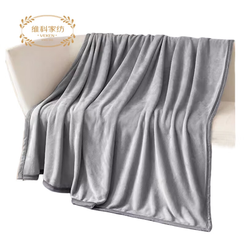 维科-缤纷云貂狐绒毯 180*200cm高清大图