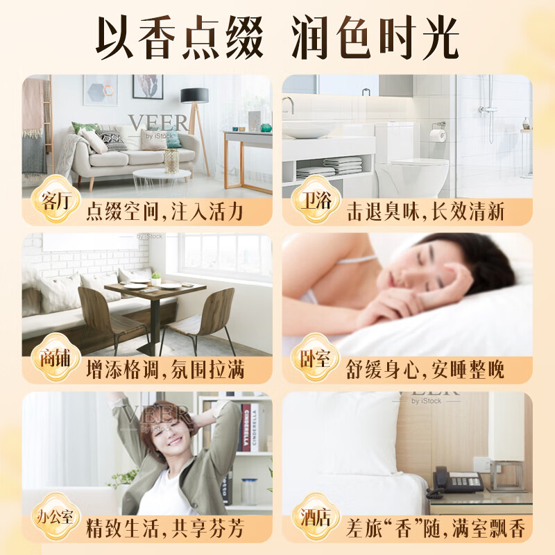 老管家 净味清新香氛 (森林晨光)350ml高清大图