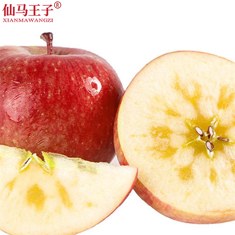 仙马王子 阿克苏红富士苹果 10斤 箱