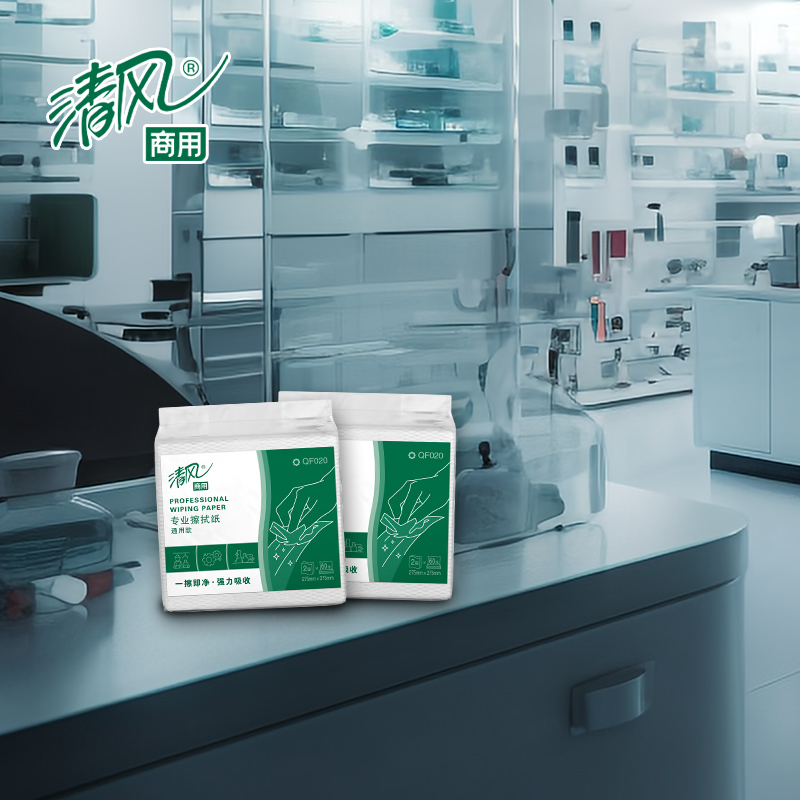 清风 工业擦拭纸 QF020 箱高清大图