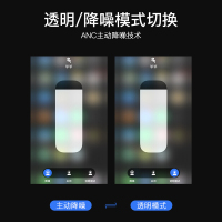 VFAD 无线蓝牙耳机三代洛达顶配版主动降噪通透模式光感双耳入耳检测式迷你苹果12pro华为小米安卓OPPO华为手机通用