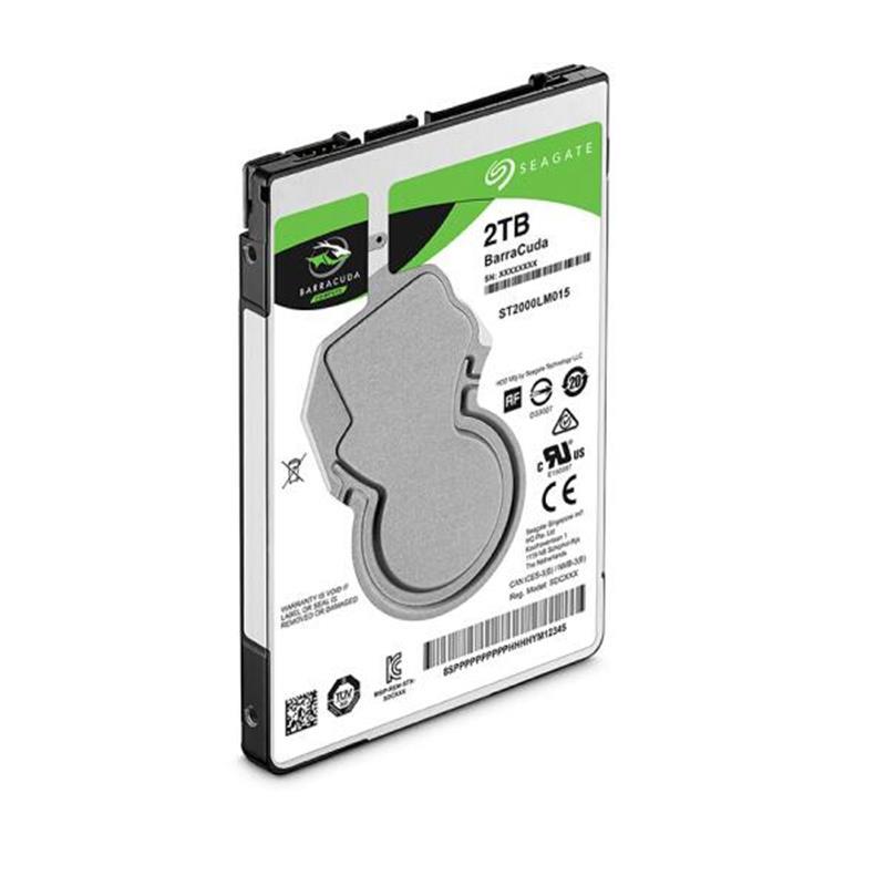 希捷(SEAGATE)酷鱼2.5英寸 2T 5400转 128M SATA3 7mm 笔记本硬盘 ST2000LM015