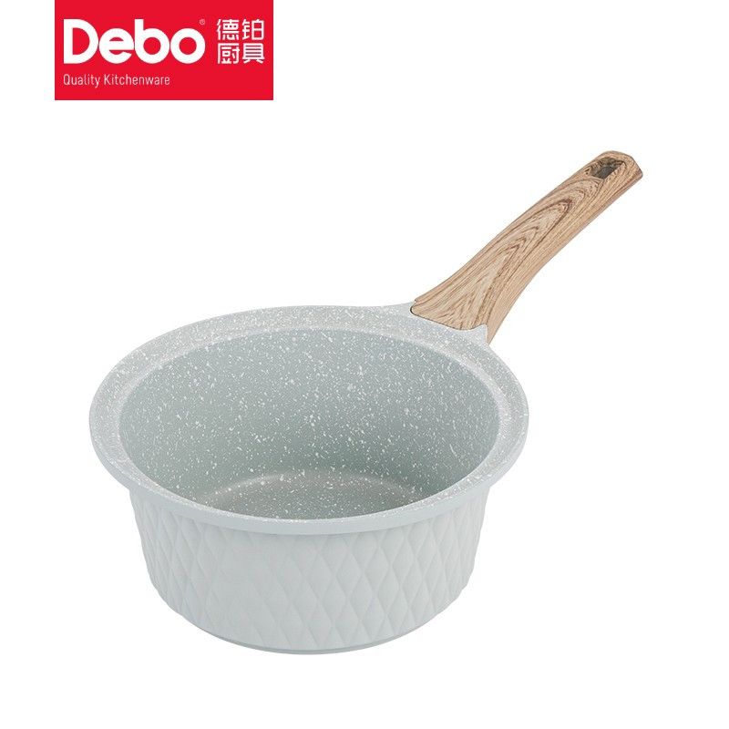 Debo德铂 切尔西铝合金电磁炉明火通用奶锅 DEP-821 18cm/个