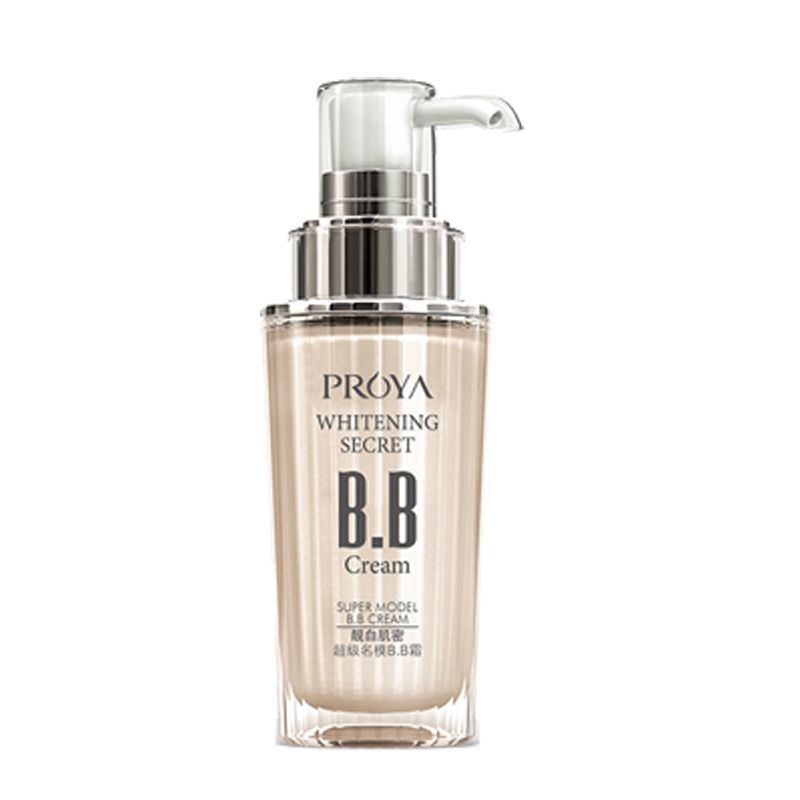 珀莱雅(PROYA)靓白肌密超名模 清爽 控油 平衡BB霜(明亮色)40ml防晒隔离乳液 PA++ 女性各种肤质