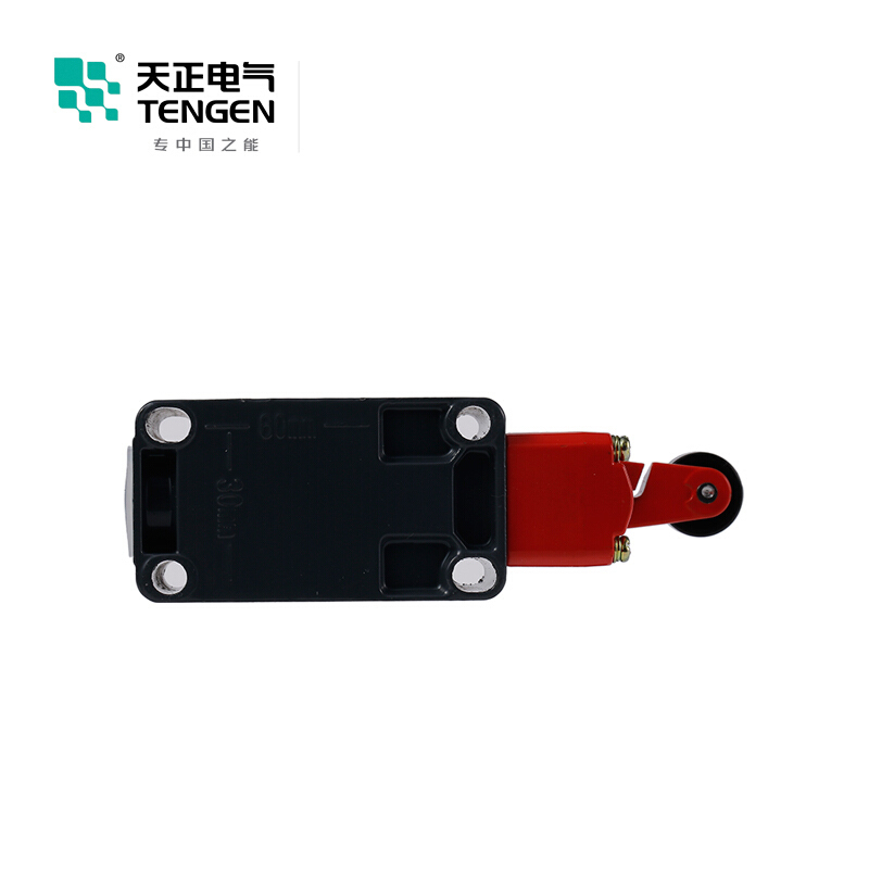 天正电气 LXP1 单摇杆 转动 单轮 自动复位 摇杆任意角度安装 1NO+1NC 金属 限位开关