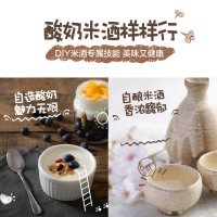 九阳(Joyoung)酸奶机 SN-10L03A 1L 家用定时数码显示 单胆 食品级不锈钢内胆 宽口易清洗