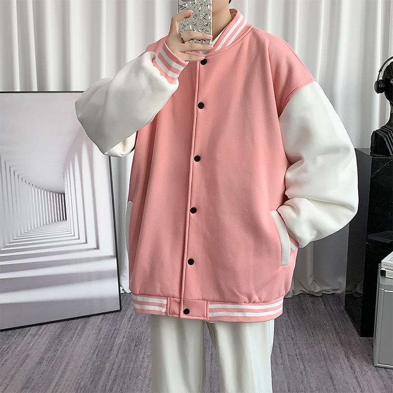 蒙洛里克夹克外套男士2024秋冬季新款休闲百搭潮牌棒球服男装上衣762214