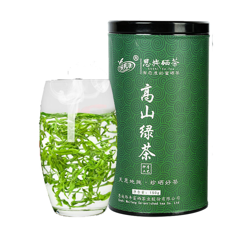 炜丰绿茶150g 高山日照充足绿茶叶富硒恩施绿茶口粮茶