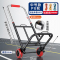 手拉车折叠搬运拖车家用购物拉货买菜手推车神器便携行李小拉杆车 热卖❤中号22Φ橡胶轮[三梁加固]承重80斤-赠