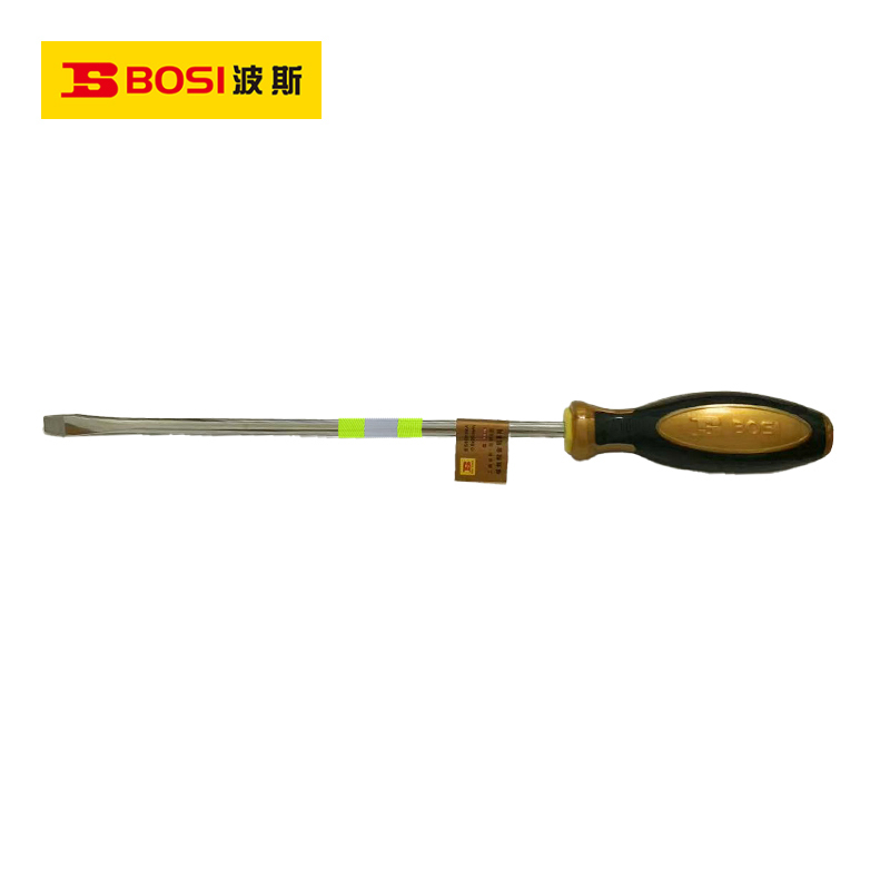 波斯（BOSI） 荧光系列螺丝批金钻系列一字 φ8×250mm 支