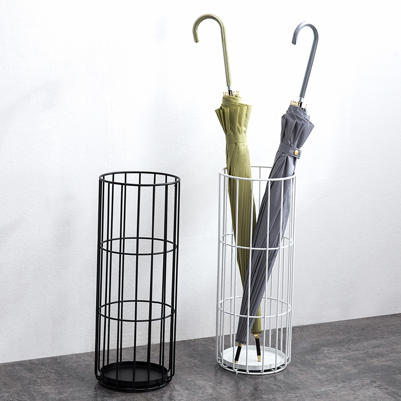 北欧ins轻奢风铁艺创意雨伞架家用客厅口收纳家居装饰品摆件雨伞架