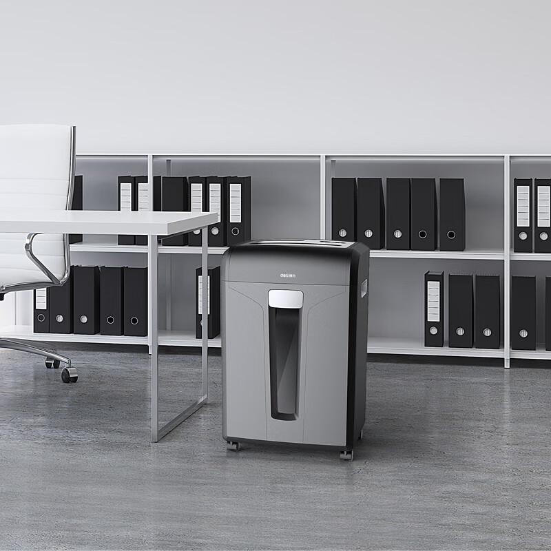 得力(deli)GA764碎纸机 4级保密 单次18张 31L高清大图