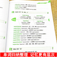 单词密码图解英语词根词缀7000词语法密码28堂课掌握核心英语语法分解大全初高中思维导图速记英语教材四六级初学者零基础入