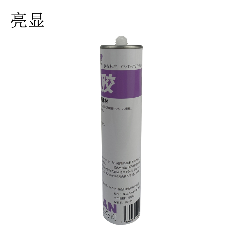 亮显 免钉胶 透明色 300ml/支
