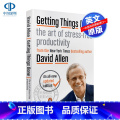 【正版】搞定1：无压工作的艺术 英文原版 Getting Things Done: The Art of Stresn【