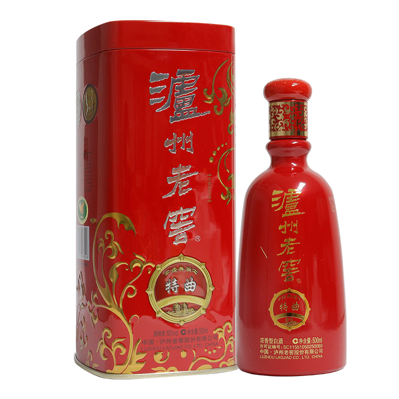泸州老窖特曲经典版50度500ml*1瓶 18年浓香型白酒高清大图