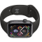Apple Watch Series4 智能手表GPS+蜂窝网络款 44毫米 深空黑色不锈钢表壳搭配黑色运动型表带/TP