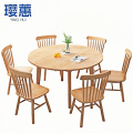 璎蕙 一桌六椅120*120*75cm 套