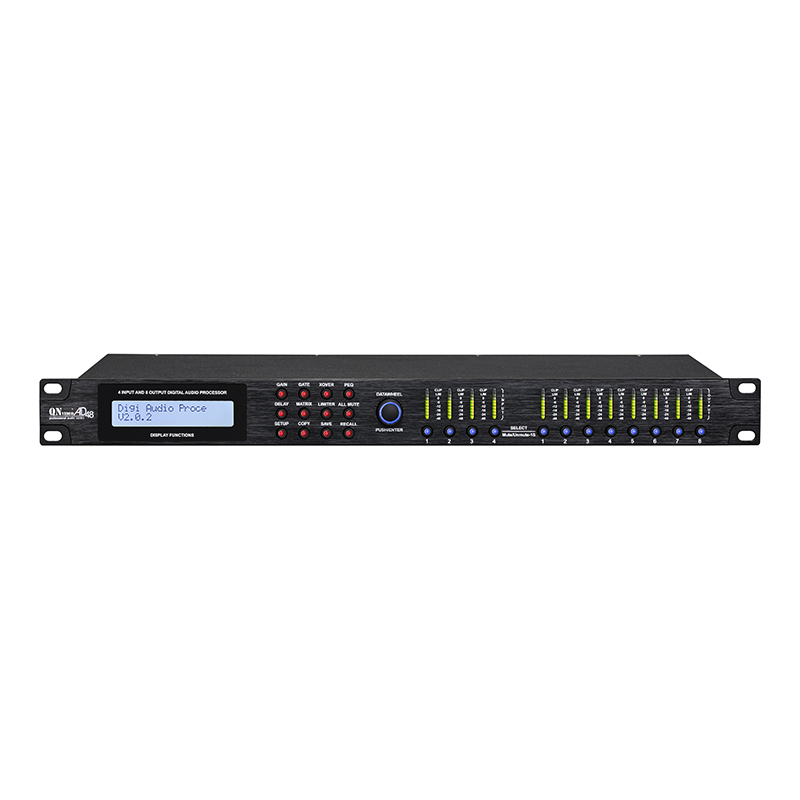 启诺QN-AD048 视频会议 应用的,4进8出使用第四代SHARC ADSP-21488 400Mhz浮点DSP