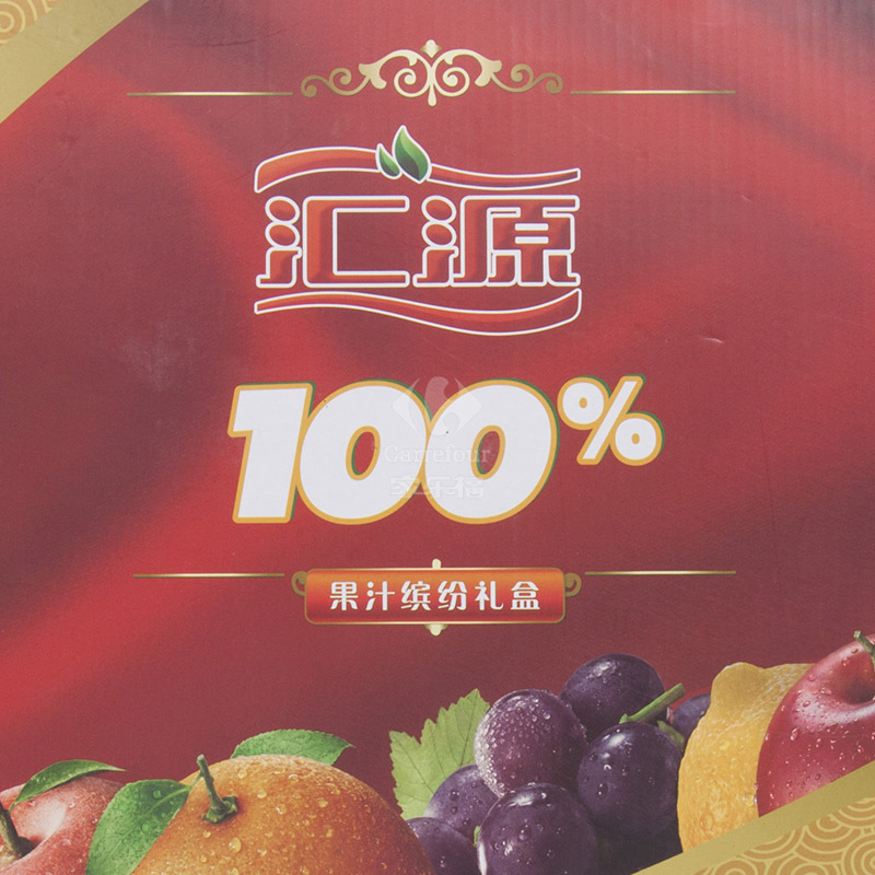 汇源100％礼品盒 1L*4