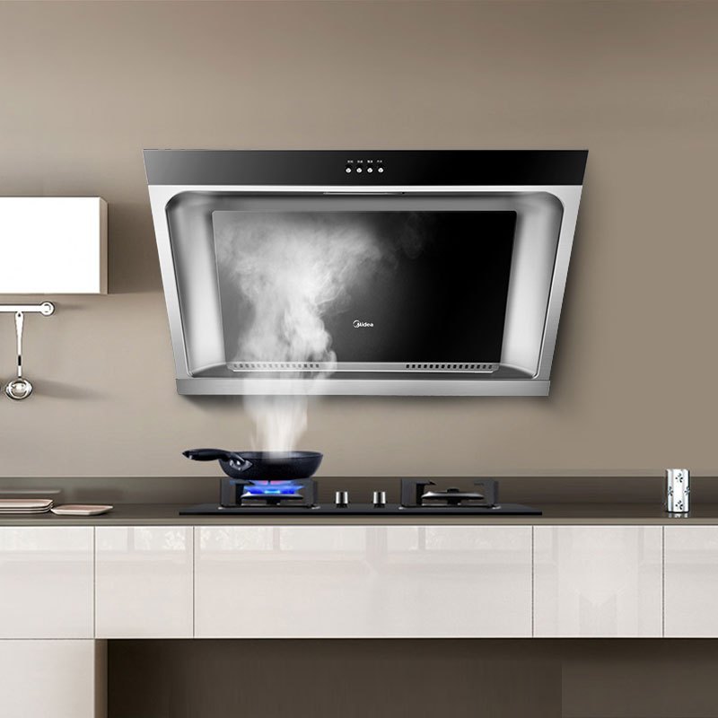 美的(Midea)抽油烟机CXW-180-DJ118 侧吸式吸抽油烟机 免拆洗大吸力油烟机 家用厨房侧吸烟机高清大图