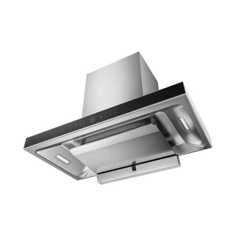 美的吸油烟机 cxw-260-c81p 不锈钢 钢化玻璃