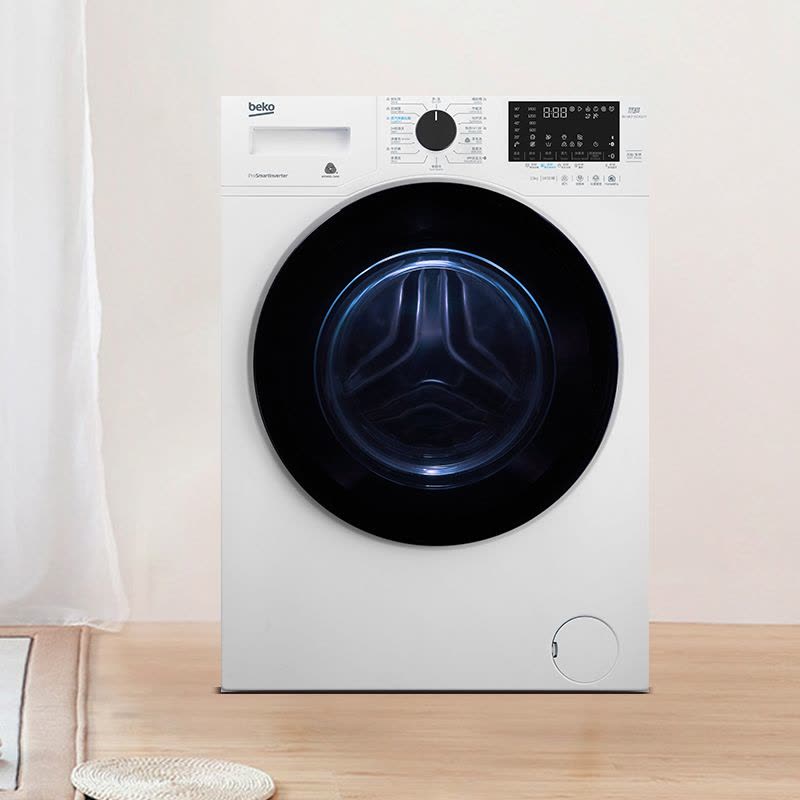 倍科(beko)BU-WCP 101452 PI 10公斤变频滚筒洗衣机 全自动洗衣机 超大容量 (白色)图片