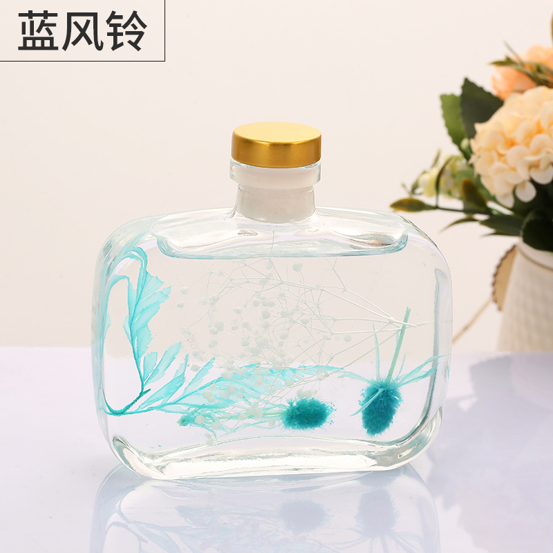 蒂诗宣香薰酒店摆件家用室内持久留香立式香薰厕所清新 蓝风铃【客厅】 100ML