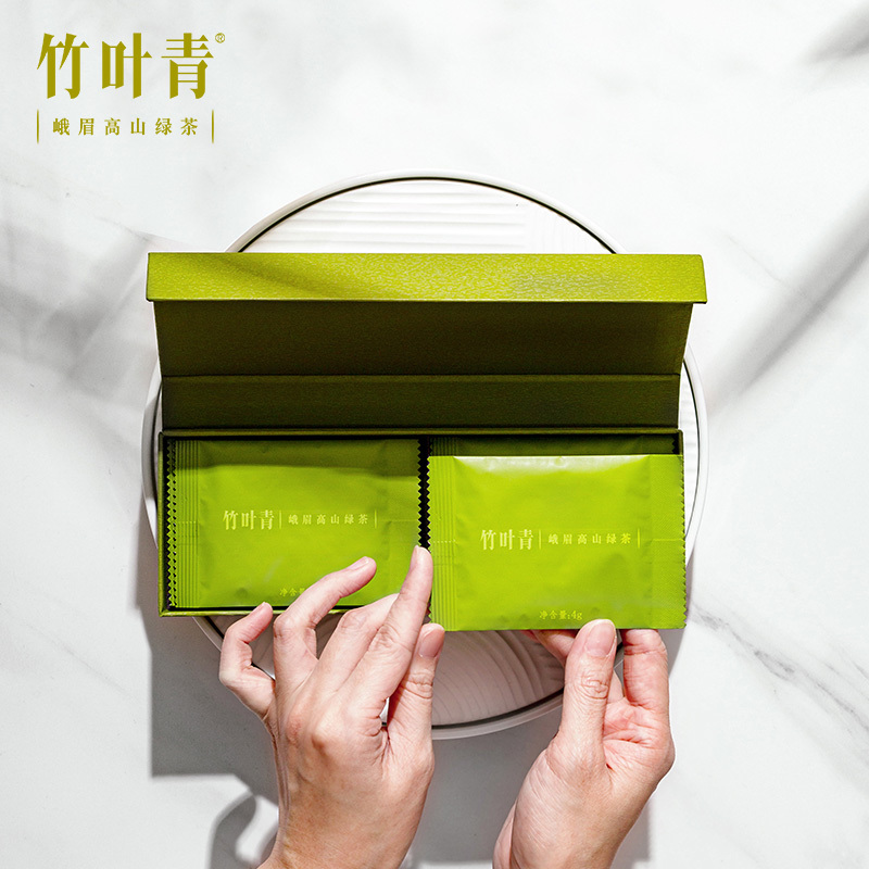 竹叶青茶叶峨眉高山绿茶特级(品味)礼盒20g[李宇春定制款]
