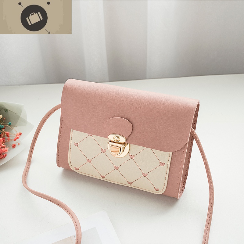 手机包女斜挎包2020新款韩版夏季迷你小包包简约时尚百搭零钱包潮艾狄