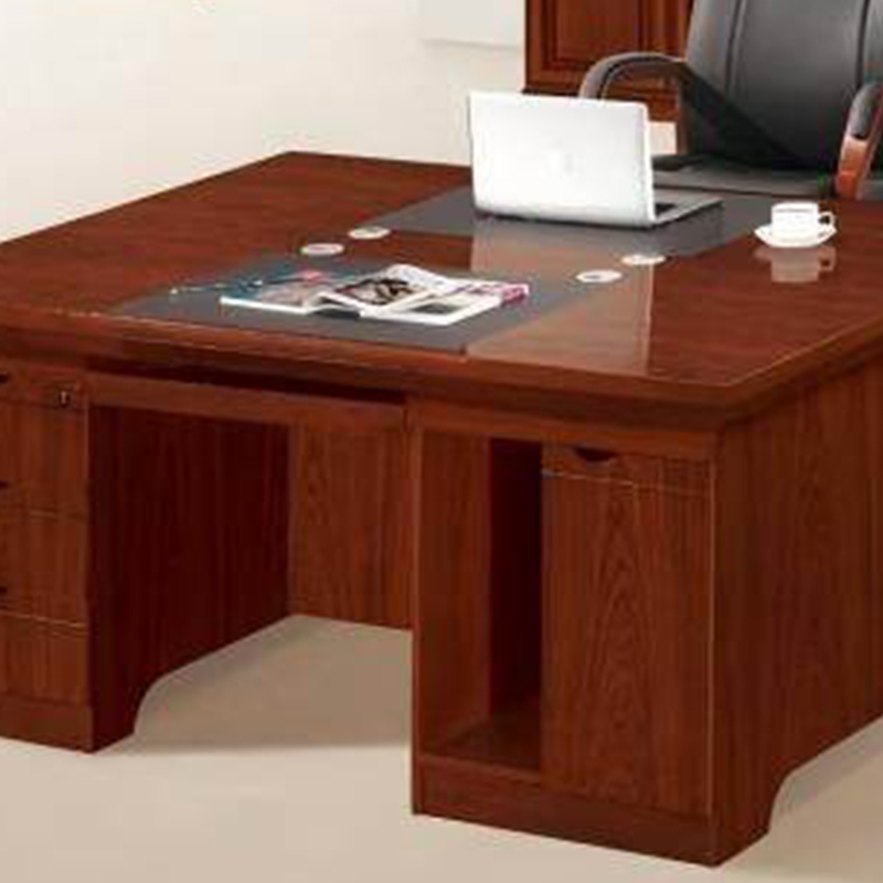 大央班台/办公桌B-5R161 1600W*1200D*760H办公桌员工位单人办公桌组合简约现代办公室老板桌子职员电脑高清大图