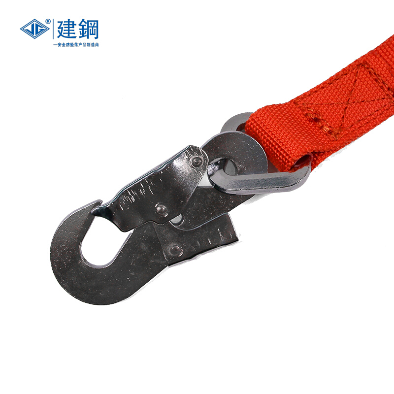 建鋼 安全带 680107 橘色 单腰带式 定制款(条)