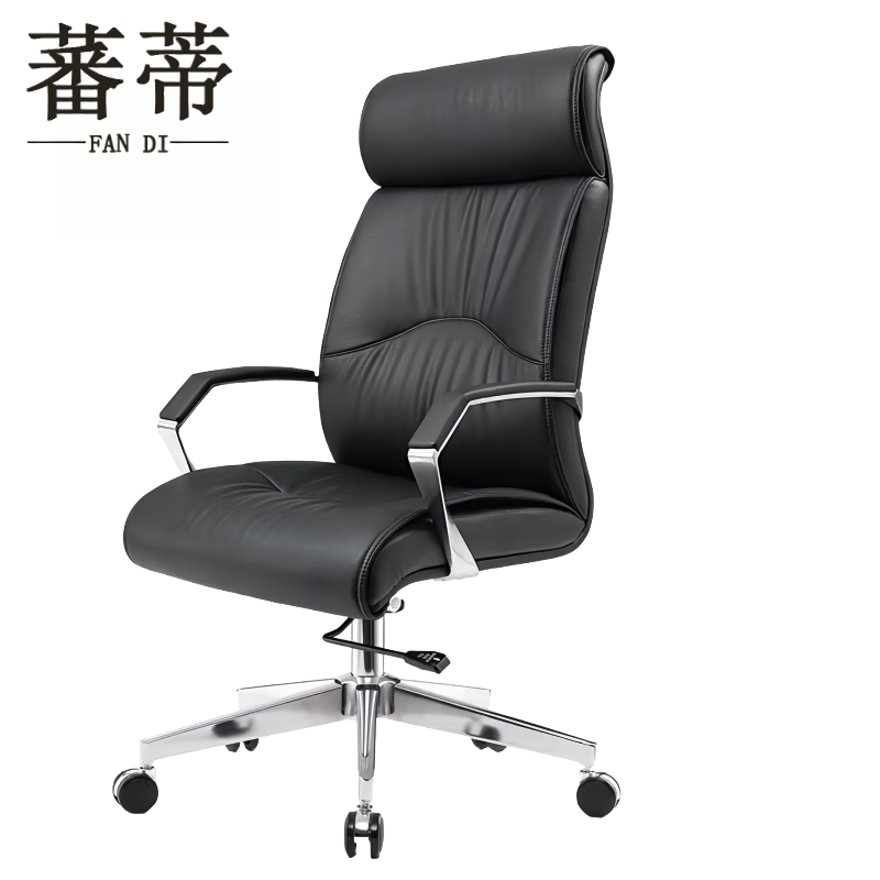 蕃蒂转椅黑色把高清大图