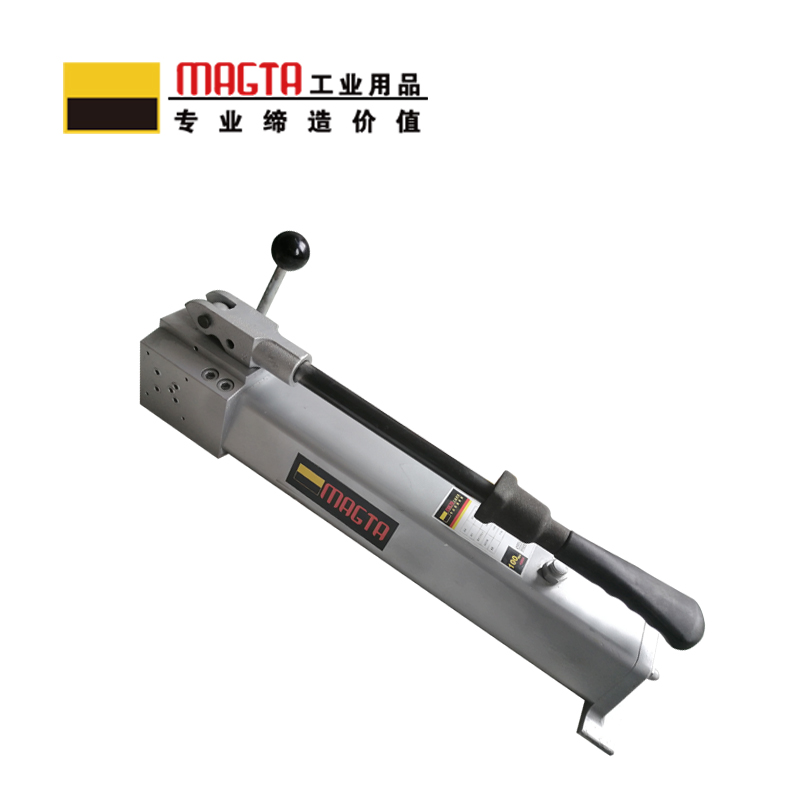 玛吉塔工(MRO MAGTA)铝合金手动泵 铝合金液压手动泵 铝合金手动液压泵42005 150Mpa 2000c.c.高清大图