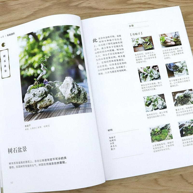 [醉染正版]正版超人气迷你盆栽 盆栽花园完全手册家庭园艺养花书籍掌上盆栽小品盆景47例花草种植养护方法高清大图