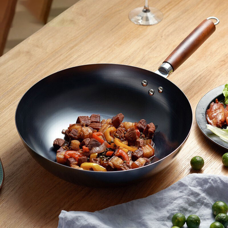 九阳家用炒菜锅电磁炉烹饪锅具32cmctw3201c