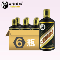 上海品牌七宝熊猫酒500ml*6瓶酱香型53度白酒精品包装猪年生肖酒送礼收藏佳品
