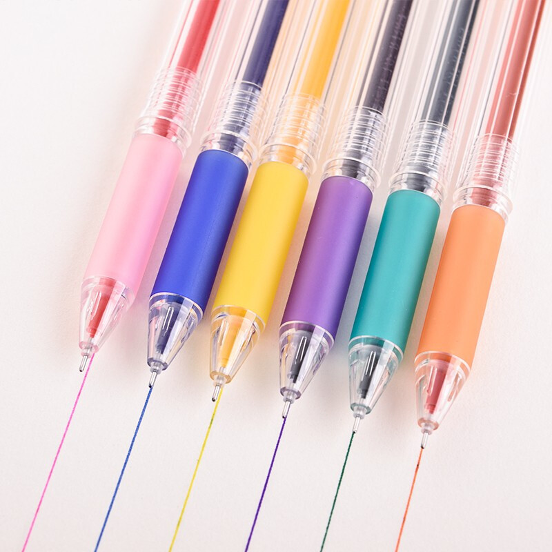 得力(deli)彩色中性笔0.5mm